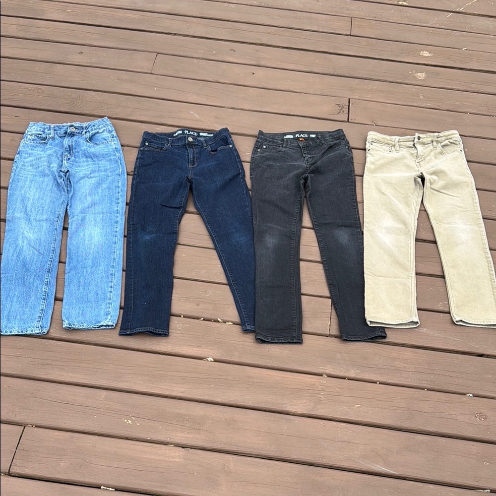 Boy’s Assorted Jeans Set - Blue, Black, Tan - $6 each or 2 for $10 or 3 for $14